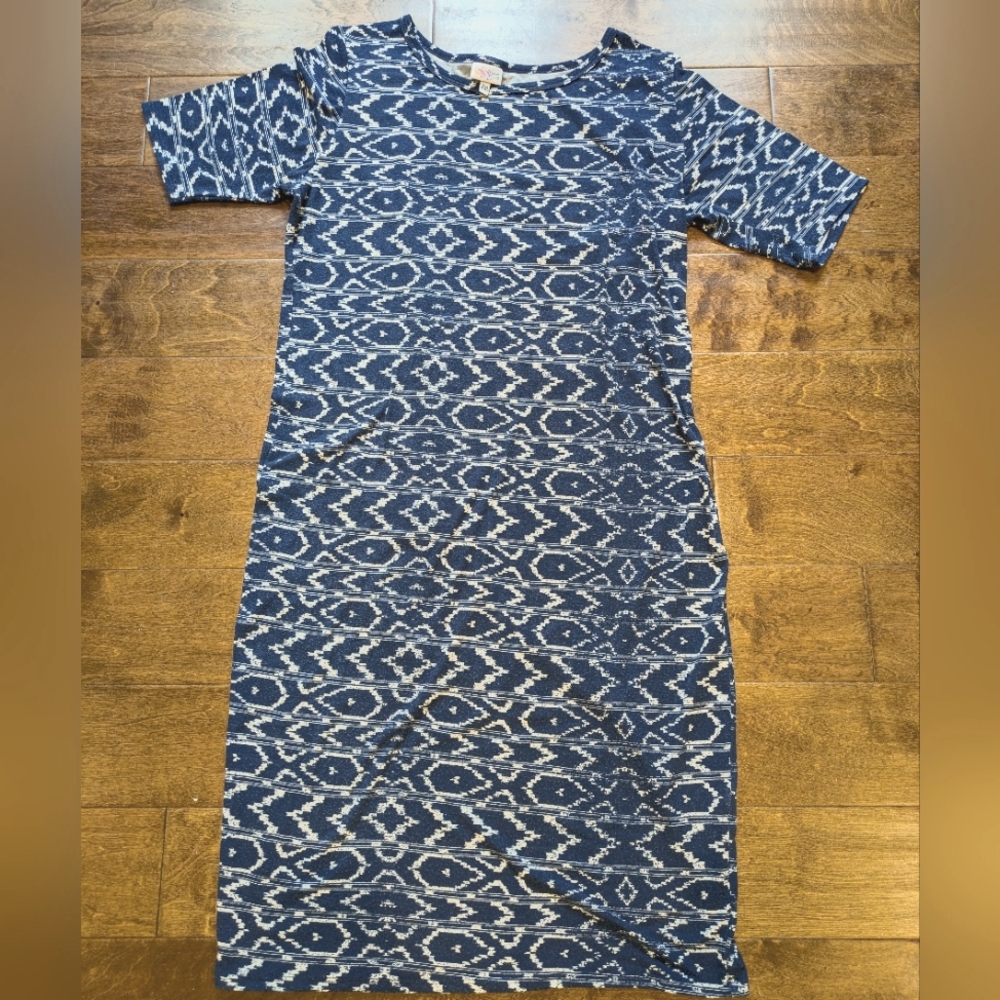 LuLaRoe Julia Dress Casual Dress Size 2XL